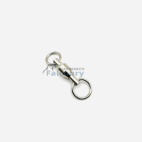 HAMMERCO Falconry - Pivotants en acier inoxydable finition miroir, certifiés CE ISO, pour la pêche, la chasse, les oiseaux et la fauconnerie, fabriqués au Pakistan, poly.