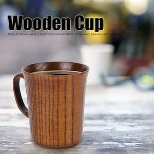Taza de Madera de Diseño de Lujo con Acabado Lacado, Taza de Madera Maciza de Primera Calidad para Restaurantes a Bajo Precio - Product Image 2