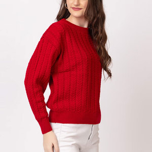 Pull en laine d'hiver pour femmes Pulls légers de haute qualité disponibles dans toutes les tailles au prix de gros - Product Image 3