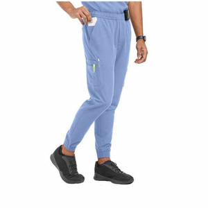 Ensembles d'uniformes de gommage pour hommes, extensibles de grande taille, logo à la mode pour hommes, ensembles d'uniformes de gommage personnalisés à la mode, combinaison d'infirmière - Product Image 3