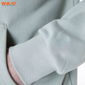 Jersey de mezcla de algodón suave básico para hombre, sudadera informal de invierno, ropa informal cálida de Color sólido, Top con estampado bordado 3D - Product Image 4