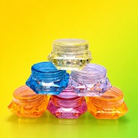 Pot cosmétique en plastique personnalisé avec logo, 250 ml, avec couvercle métallique, pour emballage de crème et lotion de soin de la peau, vente en gros