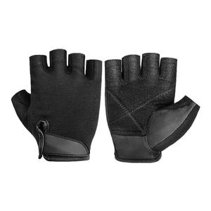 GAF Gants d'entraînement de gymnastique unisexes à demi-doigts avec enveloppes de poignet Gants d'haltérophilie de fitness antidérapants avec logo personnalisé - Product Image 3