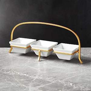 Ensemble décoratif élégant à trois bols pour la présentation sur table et le style moderne de la maison - Product Image 2