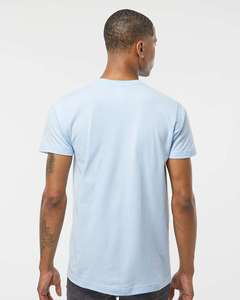 เสื้อยืดคอกลมแขนสั้นผ้าคอตตอนเนื้อนุ่มใส่ได้ทั้งชายและหญิง - Product Image 5