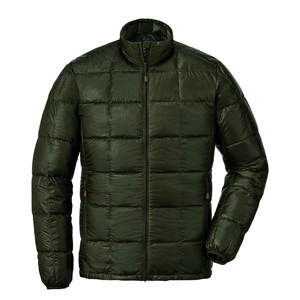 Veste d'hiver rembourrée épaisse avec logo personnalisé Manteau à bulles en nylon et polyester Veste en duvet bouffante pour hommes - Product Image 1