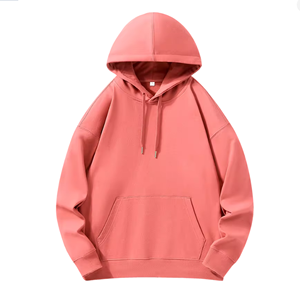 Sudaderas con capucha en blanco con estampado de hojaldre bordado personalizado para hombres 100% algodón esencial de invierno con cuello con capucha polar 300g ecológico - Product Image 6