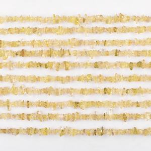 Natural Lemon <b>Quartz</b> Smooth Uncut Chips Loose Handmade Gemstone Beads Strand At Wholesale Price <b>Quartz</b> Beads Jewelry Making Bulk - Product Image 6