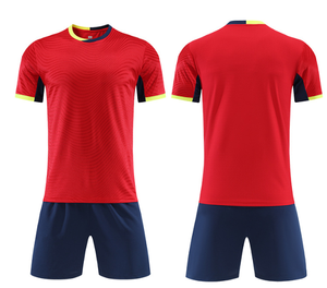 Tenues de football personnalisées en polyester léger et respirant, maillots et shorts avec nom et numéro personnalisés pour les équipes - Product Image 6