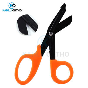 Tijeras de corte de vendaje de Enfermería Médica de forma curva de acero inoxidable EMT Trauma tijeras de KAHLU ORTHOPEDIC - Product Image 5