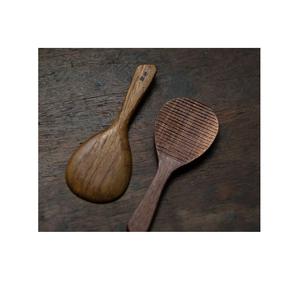 Cuillère à riz en bois en gros, cuillère à riz en bois pour serveur de dîner - Product Image 2