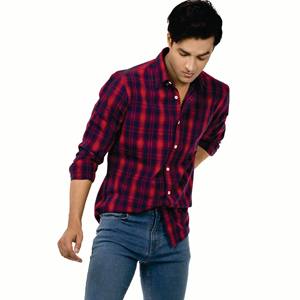 Custom OEM Wholesale High Quality <b>Men's</b> Long Sleeves <b>Flannel</b> Casual Menufecture Custom <b>Shirt</b> - Product Image 5