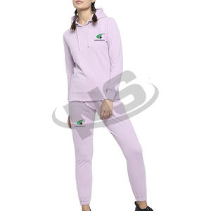 Conjunto Deportivo Personalizado para Mujer, Invierno, Algodón, Talla Grande, Sudadera con Capucha, Ropa Deportiva de Dos Piezas de Primera Calidad, Estilo Urbano - Product Image 5
