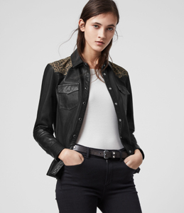 แจ็คเก็ตหนังแกะแท้ แขนยาว คุณภาพดี ระบายอากาศได้ดี สำหรับผู้ชายและผู้หญิง สินค้ามาใหม่ ขายส่ง - Product Image 2