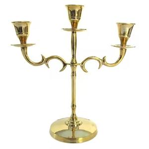 Top Quality Metal <b>Silver</b> Candelabra <b>Candlestick</b> Holder Candle Stand Available for Wedding Dining Table - Product Image 5