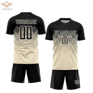 Maillot de football personnalisé de haute qualité chemise de football personnalisée uniforme de sport pour hommes femmes enfants garçons avec logo de numéro de nom d'équipe - Product Image 1