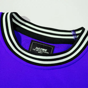 เสื้อสเวตเชิ้ตคอกลมแบบสบายๆ สั่งทำขายส่ง พิมพ์ลายด้วยความร้อน สีพื้นเรียบ สำหรับฤดูหนาว ผู้ชาย แห้งเร็ว - Product Image 3