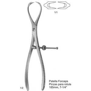 Proveedor en Línea, Pinzas de Reposiición Ósea Manuales Más Vendidas, Acero Inoxidable de Alta Calidad, Reutilizables, Uso Hospitalario, Dentadas - Product Image 1