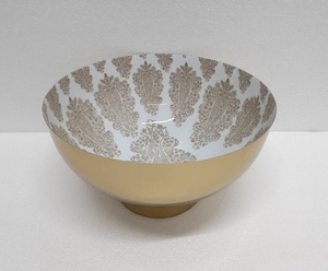 Premium Quality Wooden and Meena Work Kitchenware Bowl Round Shape Solid Wood Tabletop Home <b>Dinnerware</b> Bowl Handmade - Product Image 2