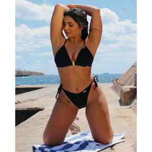 ชุดว่ายน้ำลูมิจา รุ่นแซมแคนท์ ท็อป สีดำ ไซส์ S น้ำหนัก 100 กรัม พร้อมบริการจัดส่งแบบแมนนวล - Product Image 3