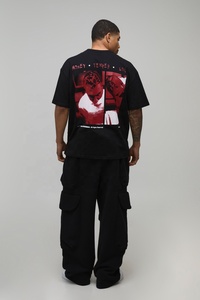 เสื้อยืดผู้ชายลายกราฟิก – ดีไซน์กราฟิกทันสมัย เนื้อผ้านุ่ม น้ำหนักเบา เหมาะสำหรับสวมใส่ทุกวันในสไตล์สตรีทแวร์ - Product Image 4