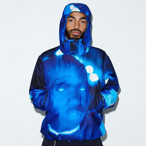 Chaqueta Deportiva Personalizada al por Mayor, con Cuello Alto, Resistente al Viento, con Cremallera, Impermeable, con Estampado, de Secado Rápido, para Invierno y Actividades al Aire Libre - Product Image 3