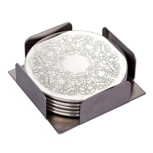 Posavasos de metal hecho a mano personalizado al por mayor decoración de mesa de bajo precio para esteras y almohadillas de boda y hogar - Product Image 3