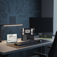 Set AMD Threadripper PRO 7995WX + WRX90E-SAGE SE 256GB/512GB DDR5 RDIMM