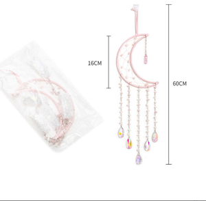 คริสตัลสีรุ้งคริสตัลเครื่องดักฝันปรับแต่งได้สำหรับแขวนผนังตกแต่งบ้าน - Product Image 1