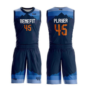 Uniforme de Baloncesto Sublimado Personalizado para Entrenamiento Deportivo, Ropa Deportiva Transpirable de Poliéster Bsci, Servicios OEM - Product Image 1