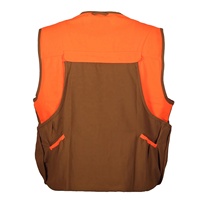 Gilet de chasse en montagne de qualité Super fantastique, chasse en forêt d'oiseaux Orange beau gilet de chasseur en montagne