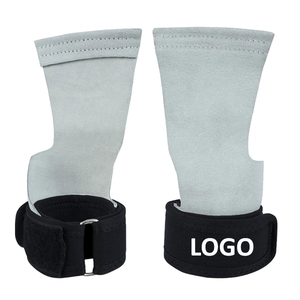 Poignées de musculation réglables en néoprène avec sangles de maintien pour les soulevés de terre, protection professionnelle antidérapante pour l'exercice en salle de sport - Product Image 2