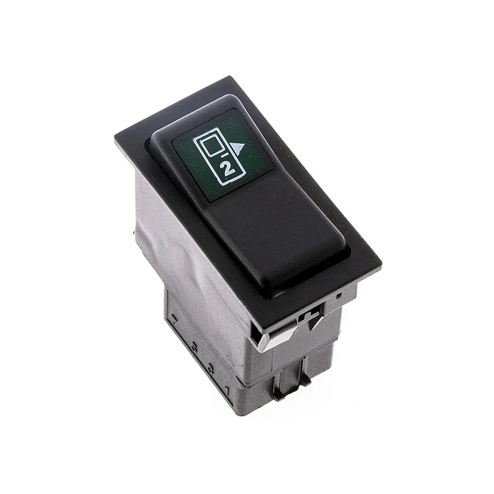 Universal Door Release 2 Button Switch 6 Pin Rocker Switch - 24V Car Button Electrical Supplies