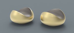 Vantage Modern Fancy Luxury Premium Nouveau design Bols de service en acier inoxydable pour mariage et fête Modern Hot Look Fancy - Product Image 3