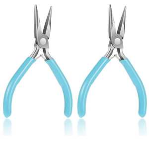Best Quality 8 cm Mini Chain Nose Plier for Jewelry Making Premium Precision Tool for Beading <b>Wire</b> Wrapping & DIY <b>Craft</b> Work - Product Image 6