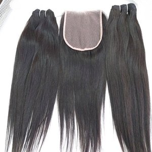 Extensions de cheveux humains indiens du sud et vietnamiens bruts Faisceaux alignés sur les cuticules en Wave Afro Curl Loose Deep Styles - Product Image 1
