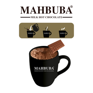Mahbuba Premium Chocolate caliente en polvo 250g Caja de venta al por menor Rico sabor a cacao Chocolate Cacao Sabor ISO Certificado Bebida instantánea en polvo - Product Image 4