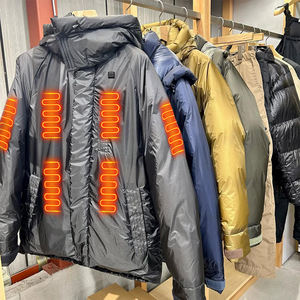 เสื้อแจ็คเก็ตผู้ชายแบบมีฮีตเตอร์ ขายส่ง ซักเครื่องได้ เสื้อแจ็คเก็ตบุหนา อุ่น ทนทาน กันน้ำ เสื้อโค้ทอุ่นสำหรับฤดูหนาว กิจกรรมกลางแจ้ง - Product Image 1