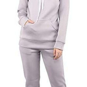 Chándal de invierno personalizado con cremallera para mujer, chándal ecológico informal de alta calidad con características de talla grande transpirable - Product Image 5