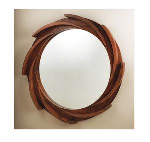 Trending Design Handcrafted <b>Wooden</b> Framed Wall <b>Mirror</b> Manufacturer and Exporter Home Wall Decorative <b>Wooden</b> <b>Mirror</b> - Product Image 1