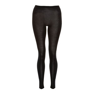 2025 nouveau à la mode noir pure soie maigre ajusté Leggings personnalisé femmes pantalons de sport Sports d'hiver coton pantalon - Product Image 1