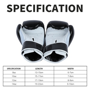 Guantes de boxeo de cuero que absorbe la humedad de alta calidad a precio barato fabricados en Pakistán con cierre de gancho y bucle cómodos para unisex - Product Image 3