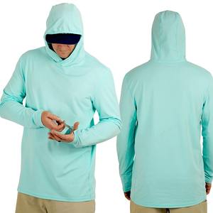 Camisetas de Pesca con Capucha de Manga Larga Personalizadas para Hombre, Protección Solar UPF 50, Sudadera con Capucha de Alto Rendimiento, Ligera, Fácil de Lavar y Usar - Product Image 2