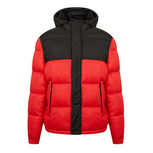 Men's Winter Canvas Thick Puffer <b>Jacket</b> Windproof Zip Warm Coat <b>Packable</b> - Product Image 4