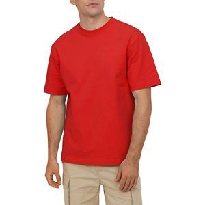 Unisex 310G Heavyweight 100% Cotton Blank Casual T-shirt for <b>men</b> Loose Fit Street Style Ringer Short Sleeve <b>Men's</b> T-shirts - Product Image 5