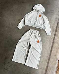 Traje de sudor para hombre más vendido de calidad superior Color sólido Hombres cómodos Trajes de sudor para la venta - Product Image 3