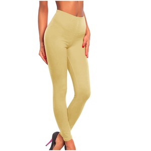 Pantalons de compression taille haute pour femmes sur mesure, respirants, légers, écologiques, extensibles, taille plus, durables - Product Image 6