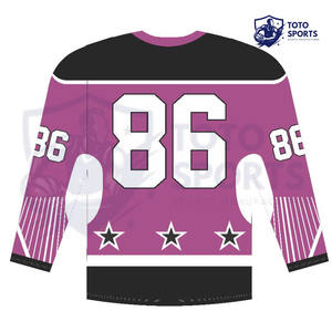 เสื้อฮอกกี้น้ำแข็งคุณภาพสูงระดับมืออาชีพ ผู้จัดจำหน่ายที่ดีที่สุด บริการยอดเยี่ยม สินค้าขายดี มาใหม่ น้ำหนักเบา ชุดกีฬา - Product Image 2