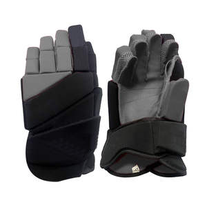 Gants de hockey sur glace OEM personnalisé votre nom de club Gants de hockey sur glace d'entraînement colorés entièrement protégés et chauds Paire - Product Image 2