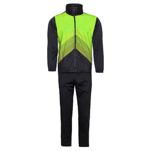 Survêtement adulte par sublimation Survêtement polaire grande taille à fermeture éclair de couleur blanche et bleue pour des survêtements de sublimation confortables - Product Image 3